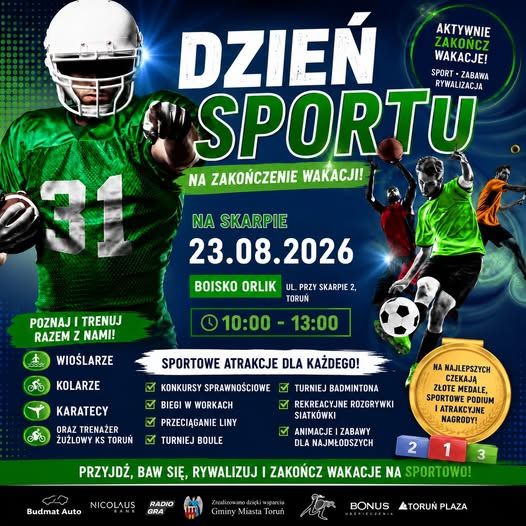 Sportowa niedziela na Skarpie!