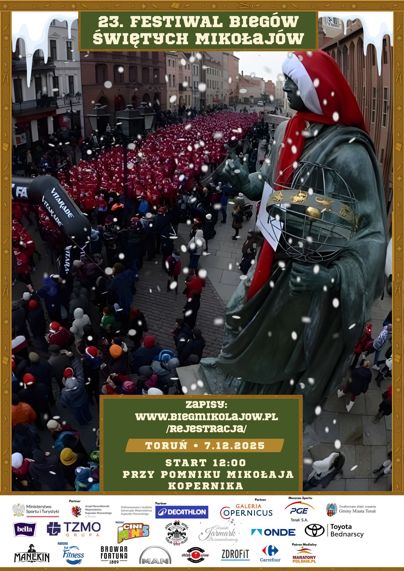 Festiwal Biegow Świętych Mikołajów