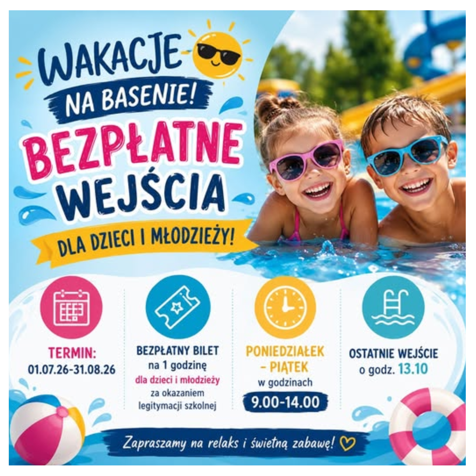 Bezpłatne wejścia na Aqua Toruń