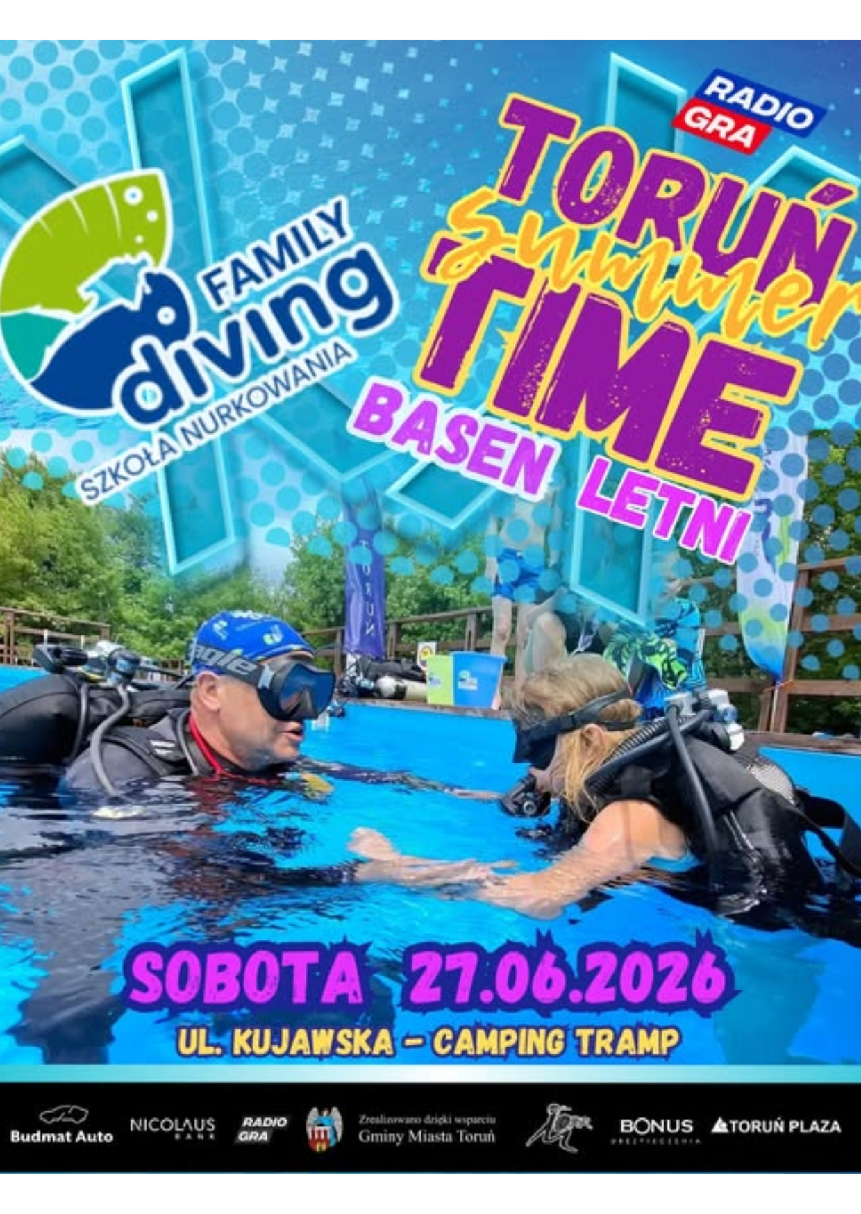 TORUŃ SUMMER TIME 27.06 – CAMPING TRAMP